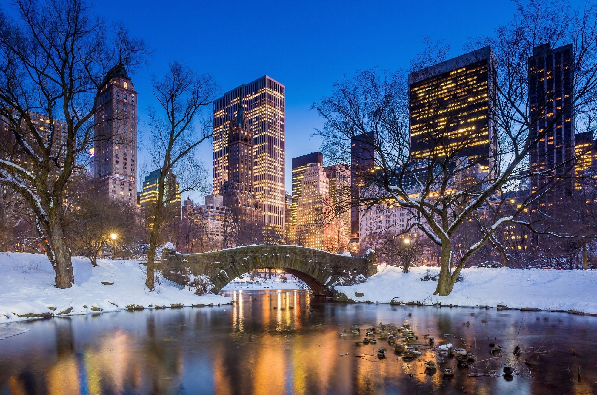 더 피어, A 타지 호텔 뉴욕 외부 사진 Bow Bridge in Central Park