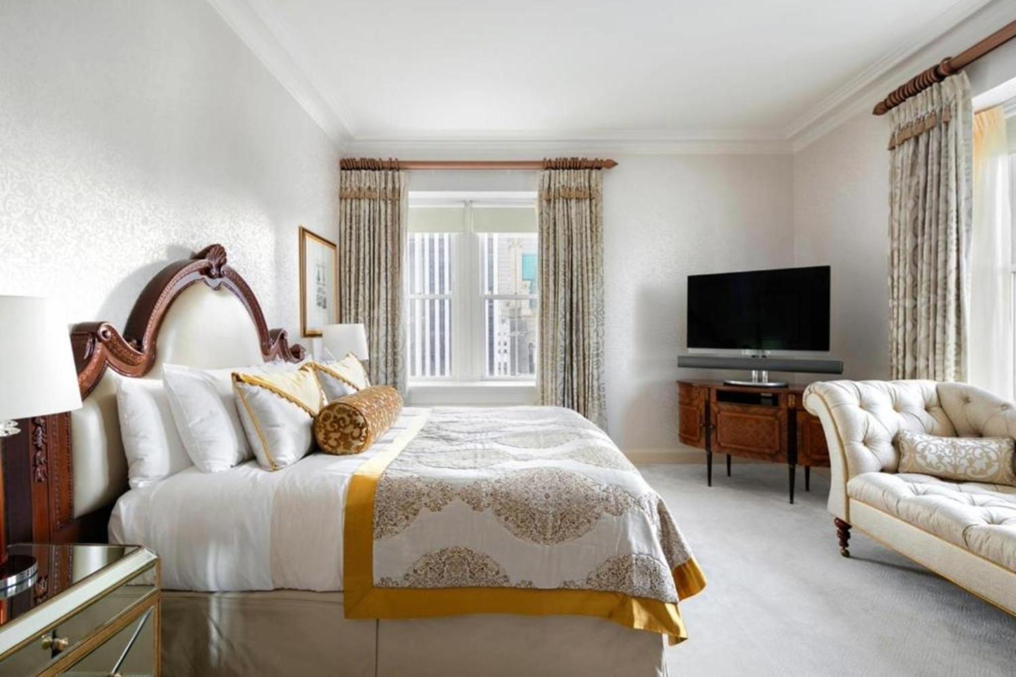 더 피어, A 타지 호텔 뉴욕 외부 사진 A bedroom at the hotel