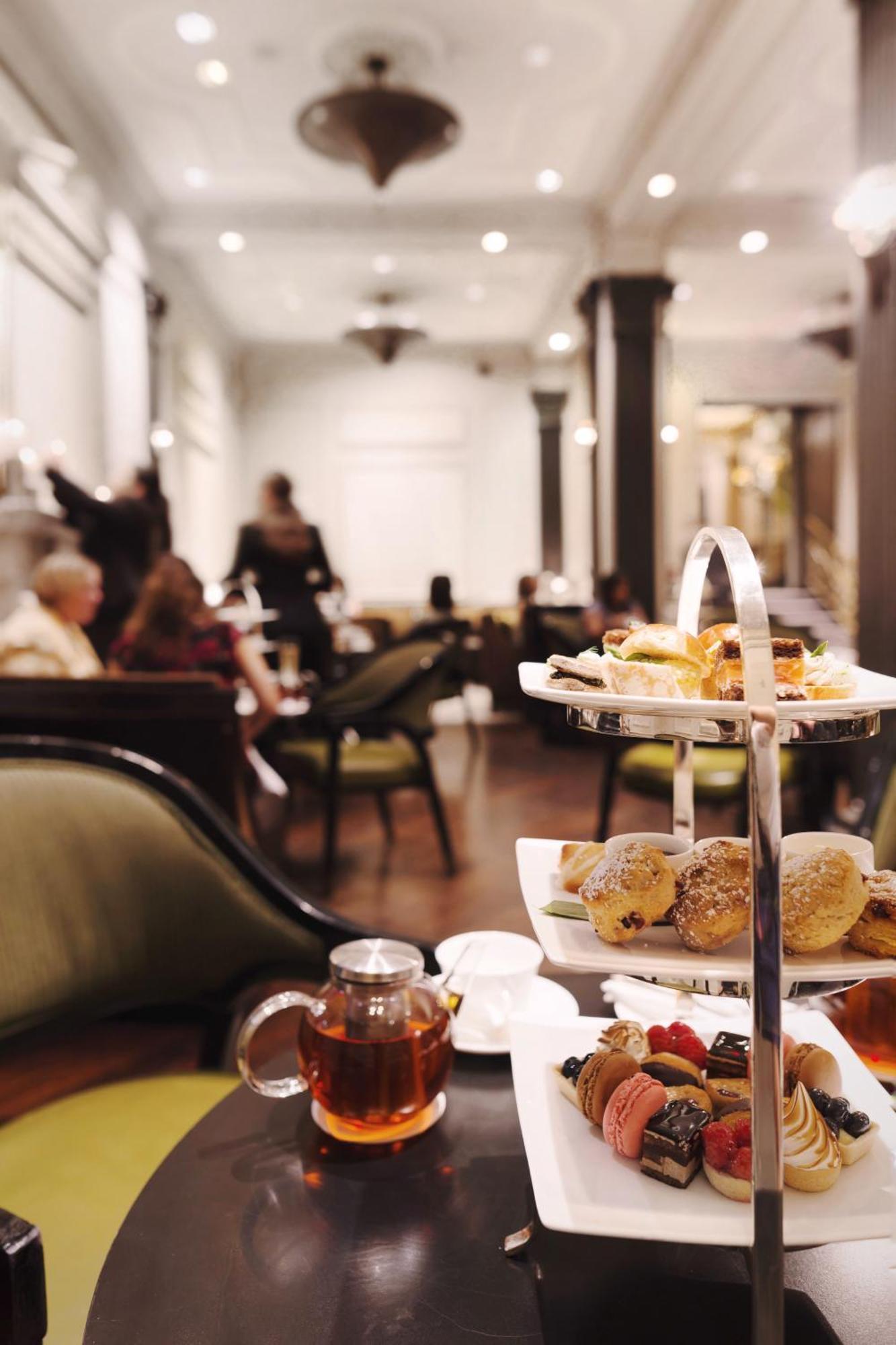 더 피어, A 타지 호텔 뉴욕 외부 사진 Afternoon tea at the Langham